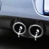 car turbo sound whistle, aluminum alloy general car turbo pipe muffler, turbo sound exhaust muffler pipe whistle, valve simulator whistle