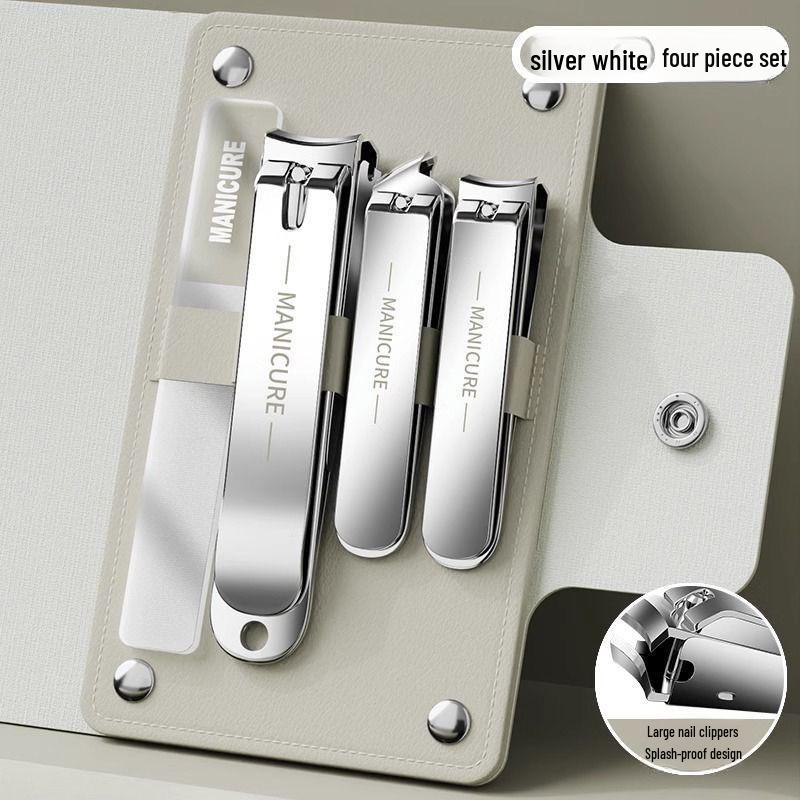 Nagelknipser-Set: Komplettes Maniküre- & Pediküre-Werkzeugset mit schräger Zange