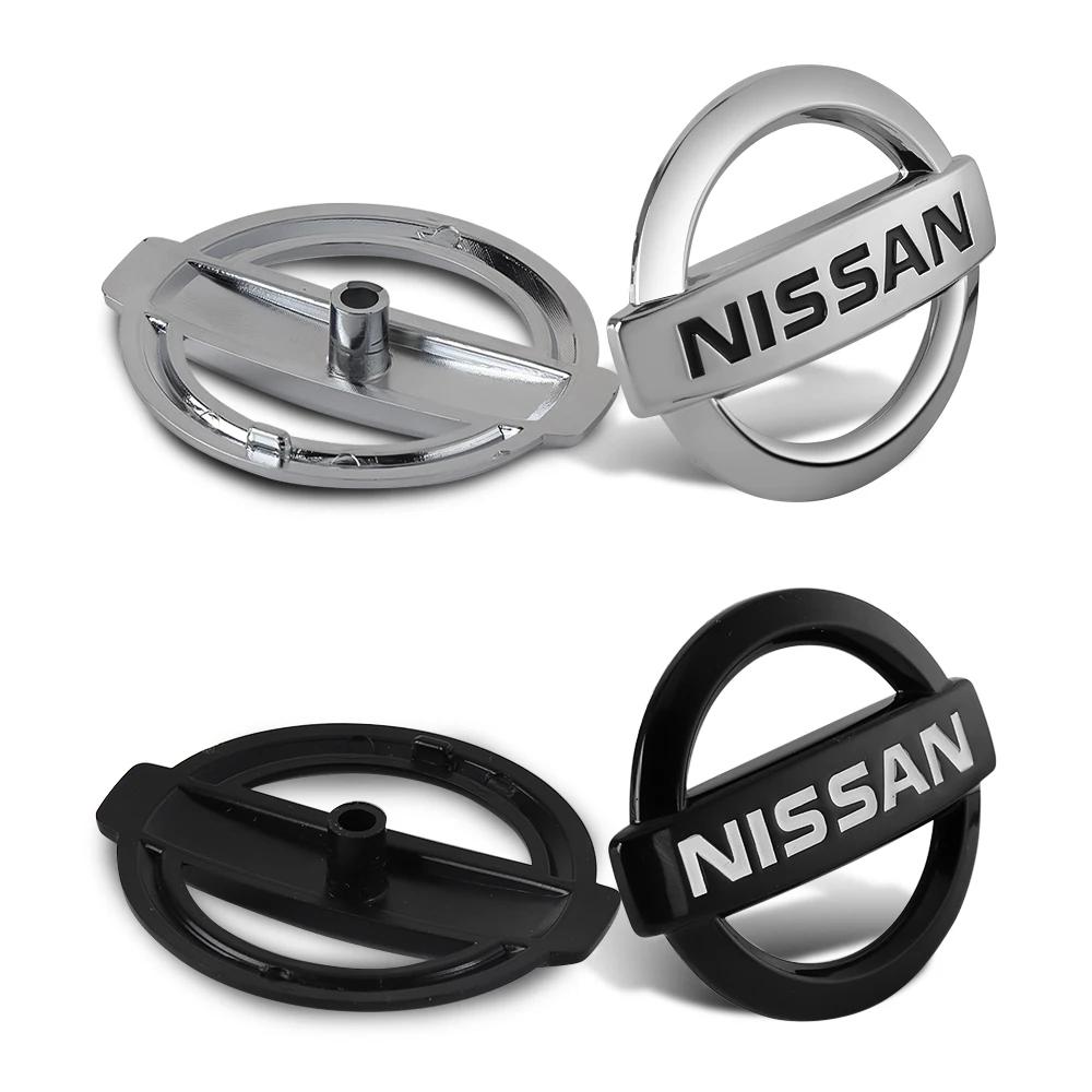 1Pc ABS Car Steering Wheel Logo Emblem Cover Sticker For Nissan Qashqai Patrol X-Trail Juke MICRA Altima Tiida Versa Leaf Serena