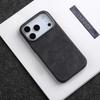 Melkco Suede Furry Magnetic Charging Case for iPhone 17 Pro Max 17Pro + AI Camera Control Button Full Edge Mobile Phone Cover