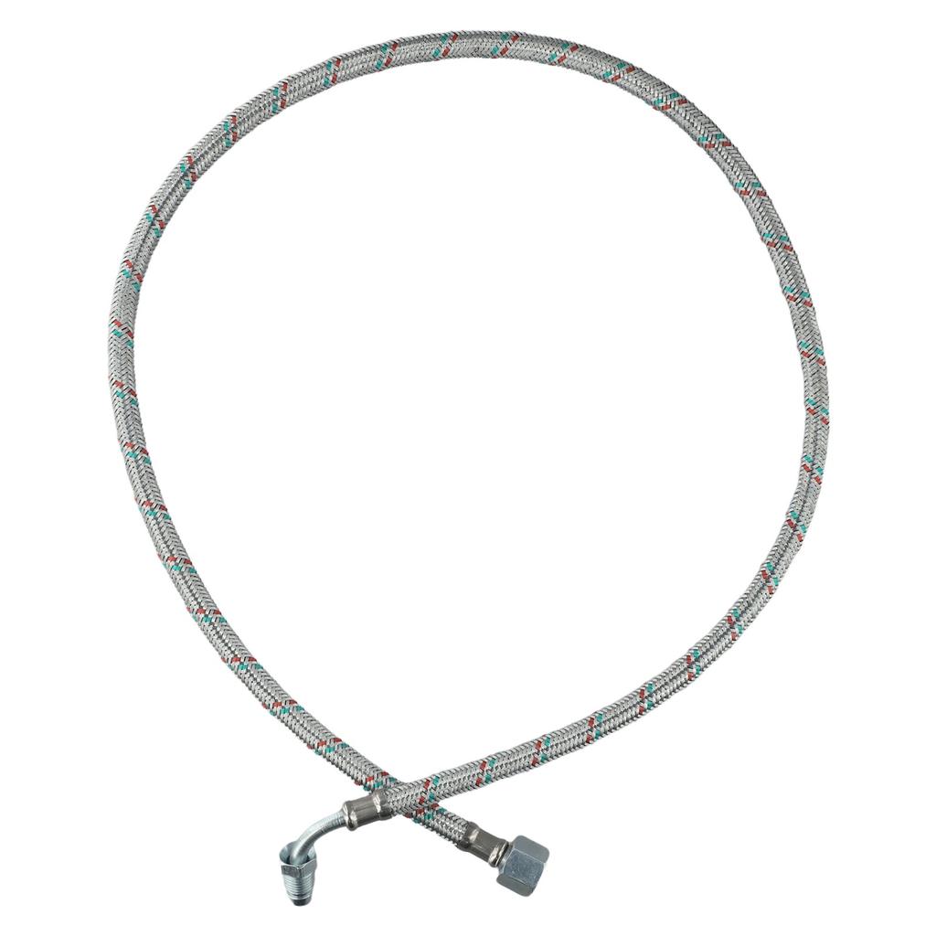 For Riello Oil Line 3005720 20022601 3/8 Female X 1/4 Male 90cm Silver Color