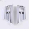Honda 21 CRV Electroplated Trim Accessories: Front Grille Emblem, Front & Rear Fog Light Covers.