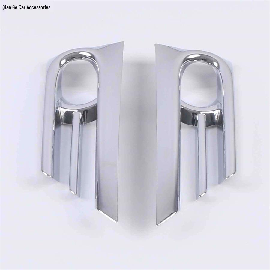 Honda 21 CRV Electroplated Trim Accessories: Front Grille Emblem, Front & Rear Fog Light Covers.