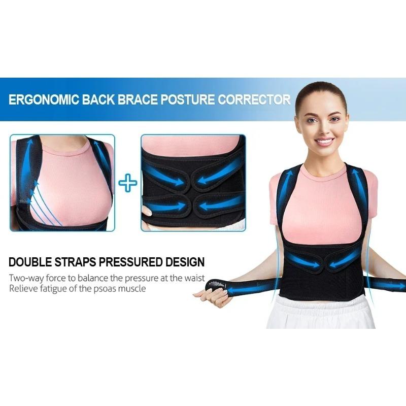 Corrector Back Orthopedic Straps Men Women Spinal Brace Comfortable Effective Upper Back Brace