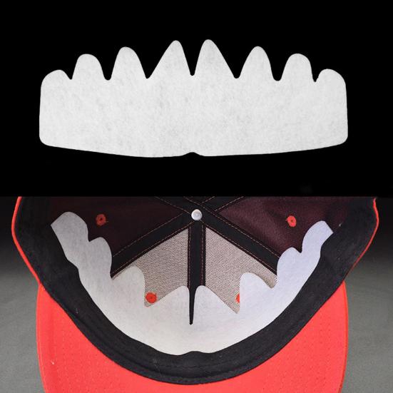 Baseball Cap Liners Washable No-Sweat Liner Cap Inserts Breathable Hat Protector Liners for Men And Women Peaked Caps
