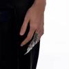 Simple Irregular Rings with Crystal Aesthetic Jewelry Finger Rings for Women Girl Assortment Stylish Accessory for Party