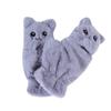 Damen Winter Plüsch Katze Fäustlinge Fingerlose Handschuhe Plüsch Warme Handschuhe Winter Weiche Verdickte Handschuhe Mädchen Halbfinger