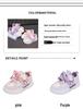 2025 Spring/Autumn Breathable Cartoon Skate Shoes for Girls - Comfortable & Cute Casual Children's Sports Footwear