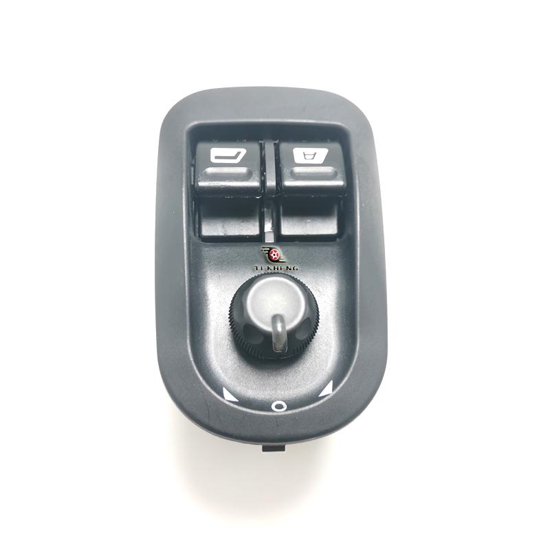 6554WA Window Control Switch Power Window Switch Compatible with Peugeot 206 2000-2009 12V