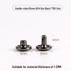 4-12mm DIY Metal Double-Sided Cap Rivet - Decorative Shoe Repair Accessory