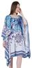 Moomaya Women  s  Short  Tunic  Kaftan  Casual Kimono Mini Beach Dress Swimsuit Cover Up