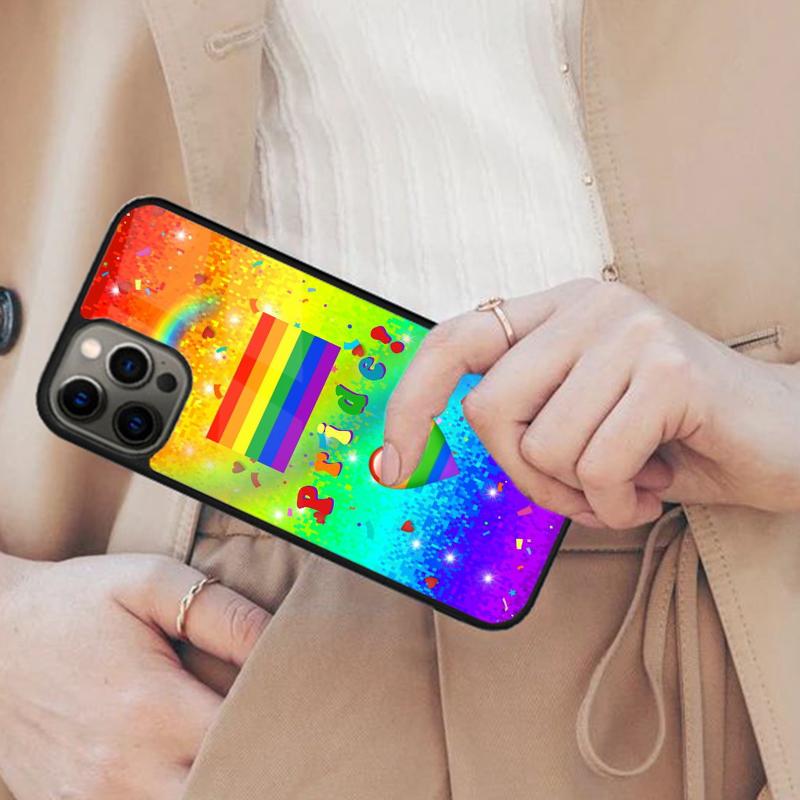 Gay Lesbian LGBT Rainbow Pride Magnetic Phone Case For APPLE iPhone 17 Air 16 14 13 12 Pro Max 15 Plus Wireless MagSafe Cover