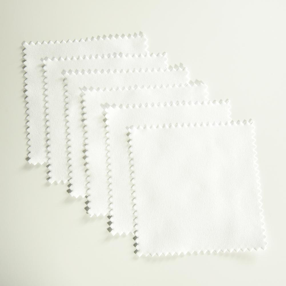 20pcs/Set White Microfiber Car Glass Coating Cleaning Waxing Cloths Soft Thin