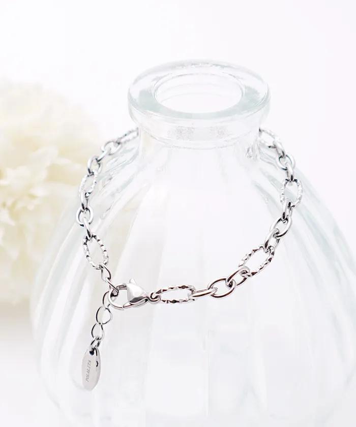 Polarita Vintage Layered Chain Bracelet (PLT-BR-091_SV)
