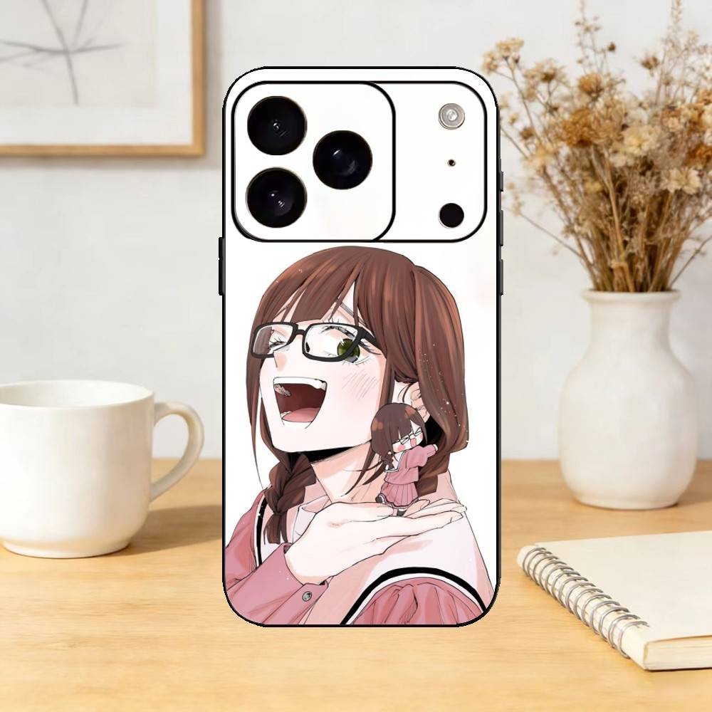 Y-Yuzuhara Madoka (1) Phone Case For iPhone 17,16,15,14,13,12,11 Plus,Pro,Max,Mini Silicone black Soft Cover