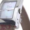 Dior Maris laikrodžiai D78-109 Baltas kriauklių ciferblatas Nerūdijančio plieno/odos Kvarcinis Analoginis ekranas Moteriškas Naudotas
