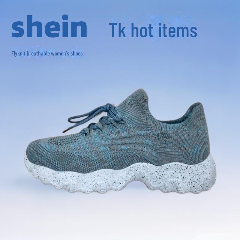 Scarpe da Donna Taglia Grande Traspiranti in Maglia Sportiva - Design Facile da Infilare