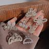 Korean Version of Super Fairy Small Bow Pearl Hairpin Female Simple Personality Side Grab Clip Japanese Cute Internet Celebrity Headgear