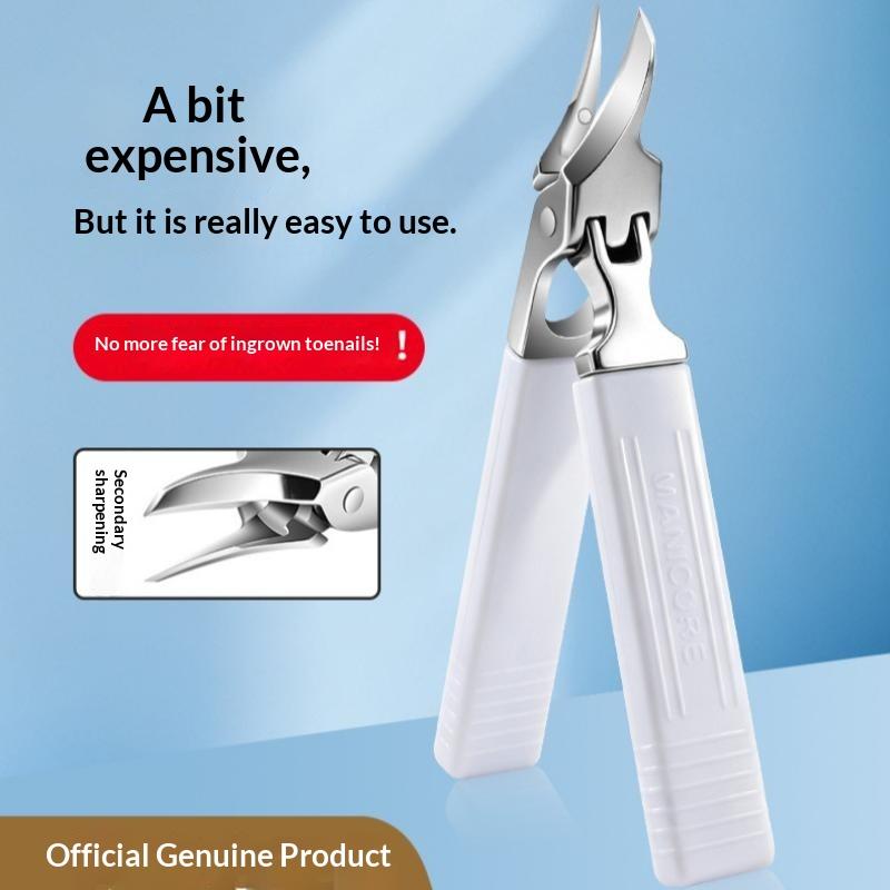 Professional Toenail Clipper for Ingrown Thick Toenails Premium Stainless Steel Material Sharp Pedicure Nipper for Home Salon