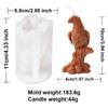 3D Owl Candle Silicone Mold DIY Animal Mold Home Decor Used for Making Candle Cake Chocolate Candy Handmade Soap Gypsum Crafts
