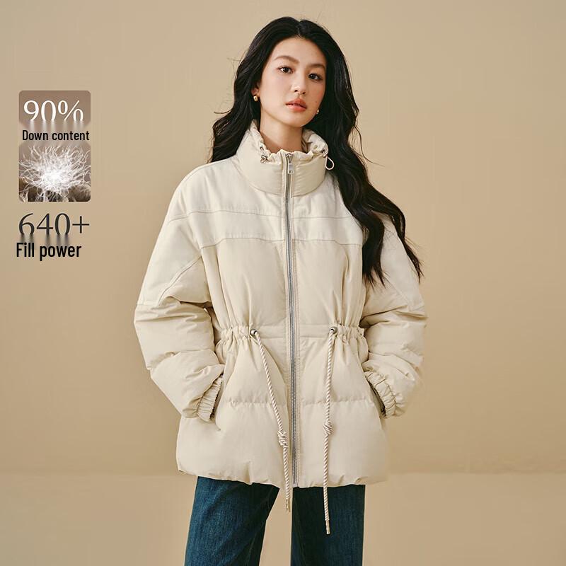 

Inman Women s Patchwork Faux Denim Down Jacket M