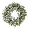 Hill Interiors Winter Wax Lambs Ear & Wax Flower Wreath