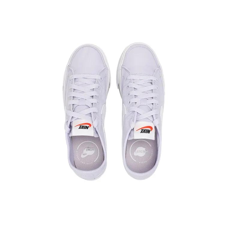 Nike Court Legacy Canvas Purple Women's (Unisex) Skate Shoes CZ0294 500
