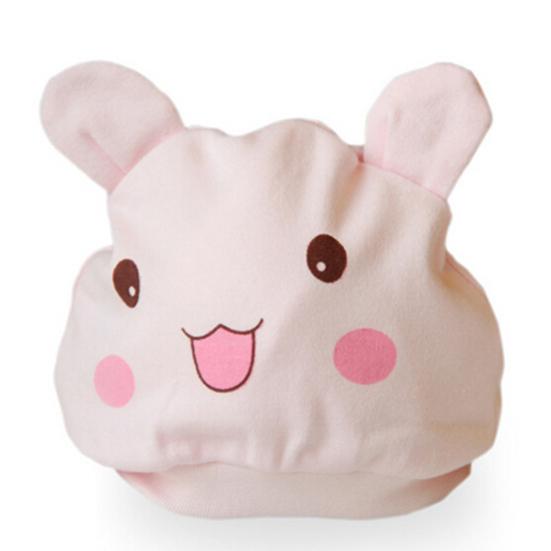 Unisex Baby Hat Newborn Toddler Beanie Cute Smile Face Rabbit Design Cotton Cap Warm