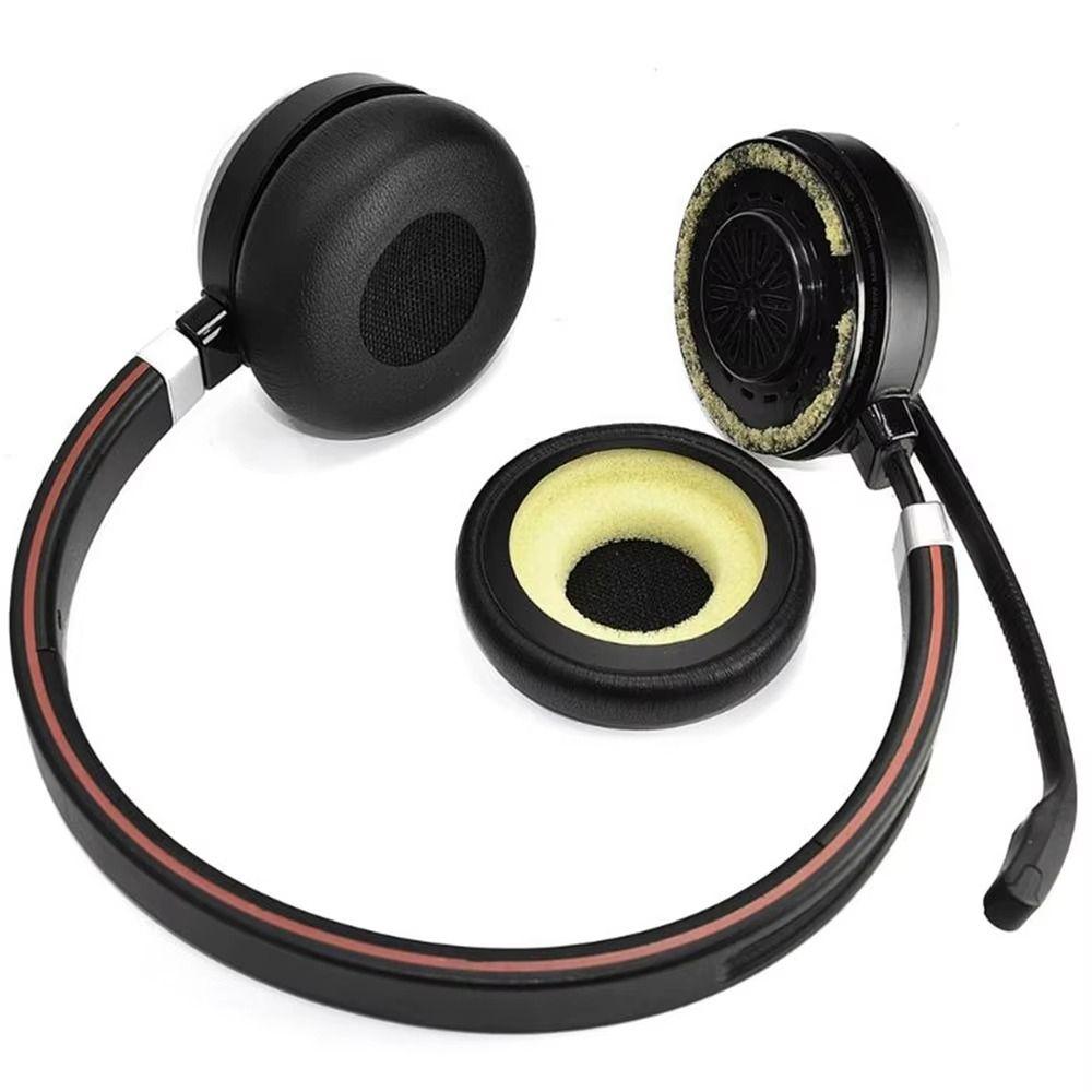 1 pair Replacement Earphone Cushions for Jabra evolve 20 20se 30 30II 40 65 65+ Noise Cancelling
