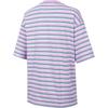 adidas 80s Loose Striped Tee Bliss Lilac Men Streetwear JD1683