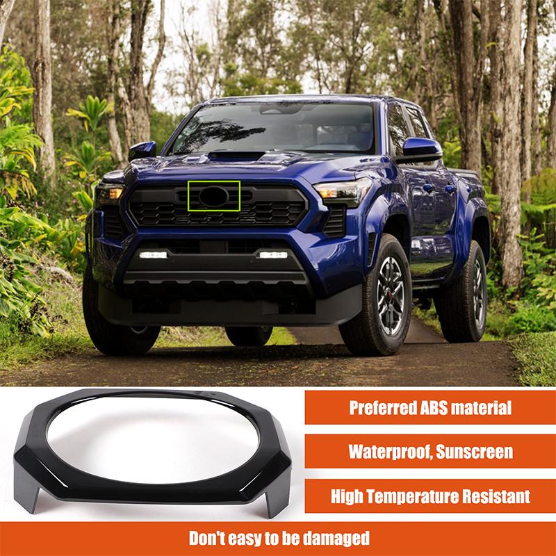 ABS Carbon Fiber For Toyota Tacoma 2024-2025 Central Control Trument Panel Steering Wheel Door Handle Interior Accessories