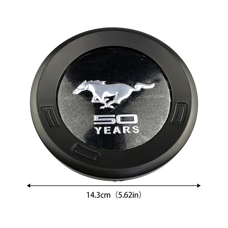 Car Sticker 3D Car Styling Rear Trunk Emblem Badge for Ford Shelby GT Logo 500 Roush Laguna Seca Auto Exterior Tail Decal Sticke