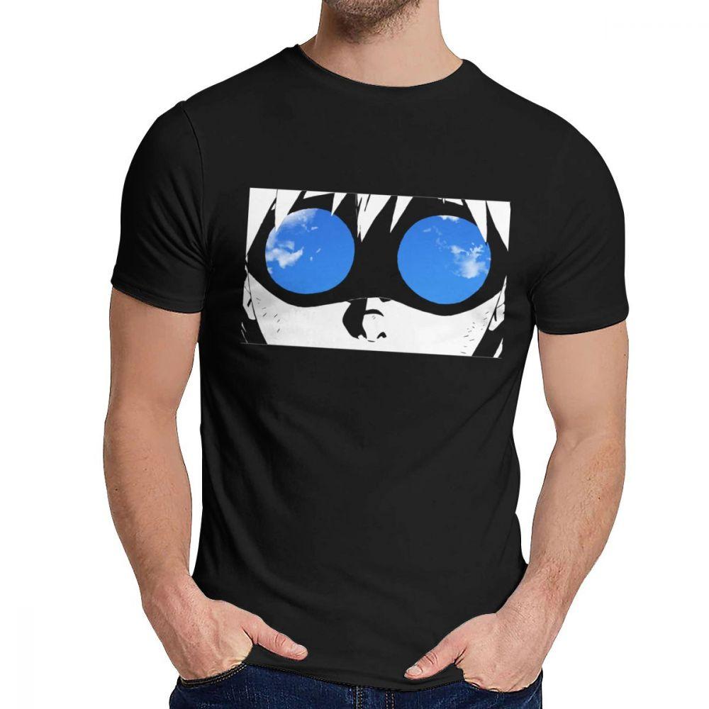 O Neck Gurren Lagann Simon Kamina T Shirt Graphic Print Unisex Soft Slim Top Tee Free