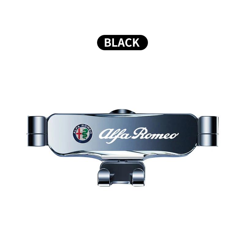 

For Alfa Romeo Car Air Outlet Mount Clip Interior Car Phone Holder For Alfa Romeo Giulia Stelvio Giulietta 156 159 147 Mito Tona білий