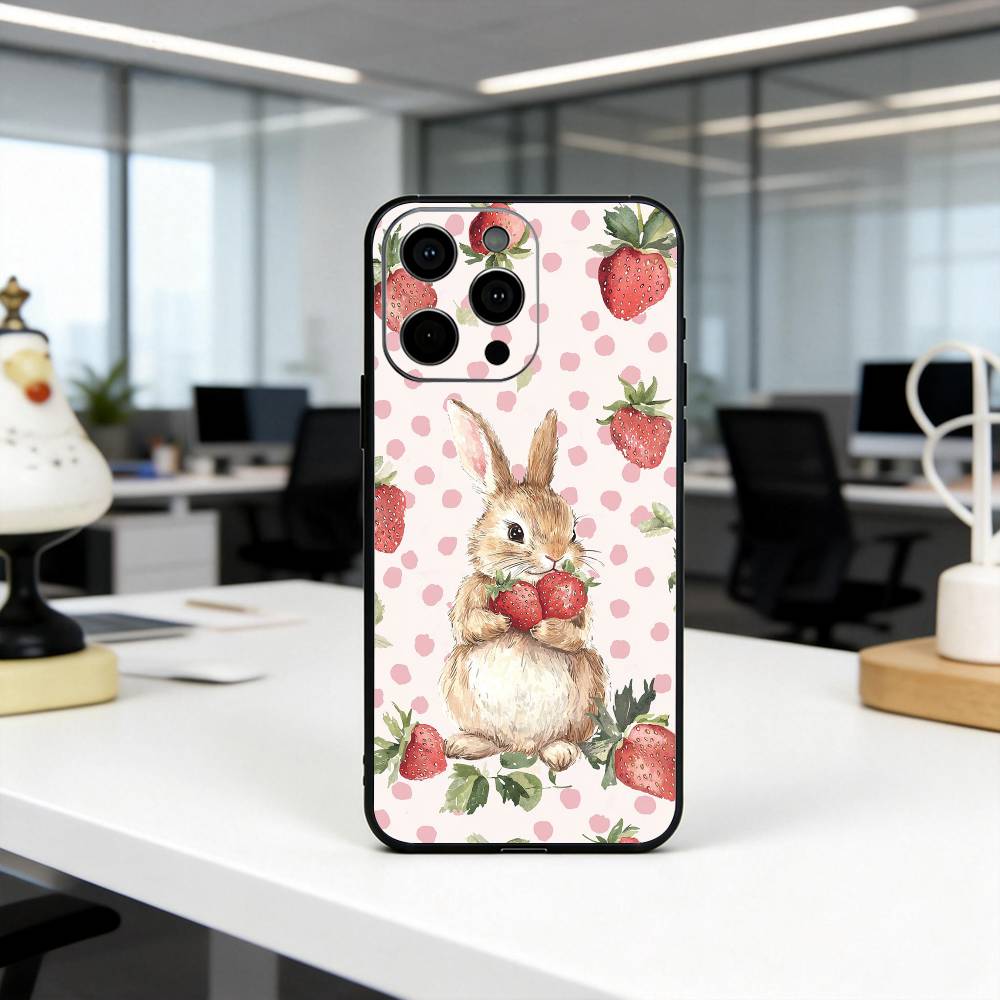 

Cute R-Rabbit P-Peter-RP Phone Case Silicone Soft For IPhone 17 16 15 14 13 12 11 X XR Plus Pro Max Plus iPhone16