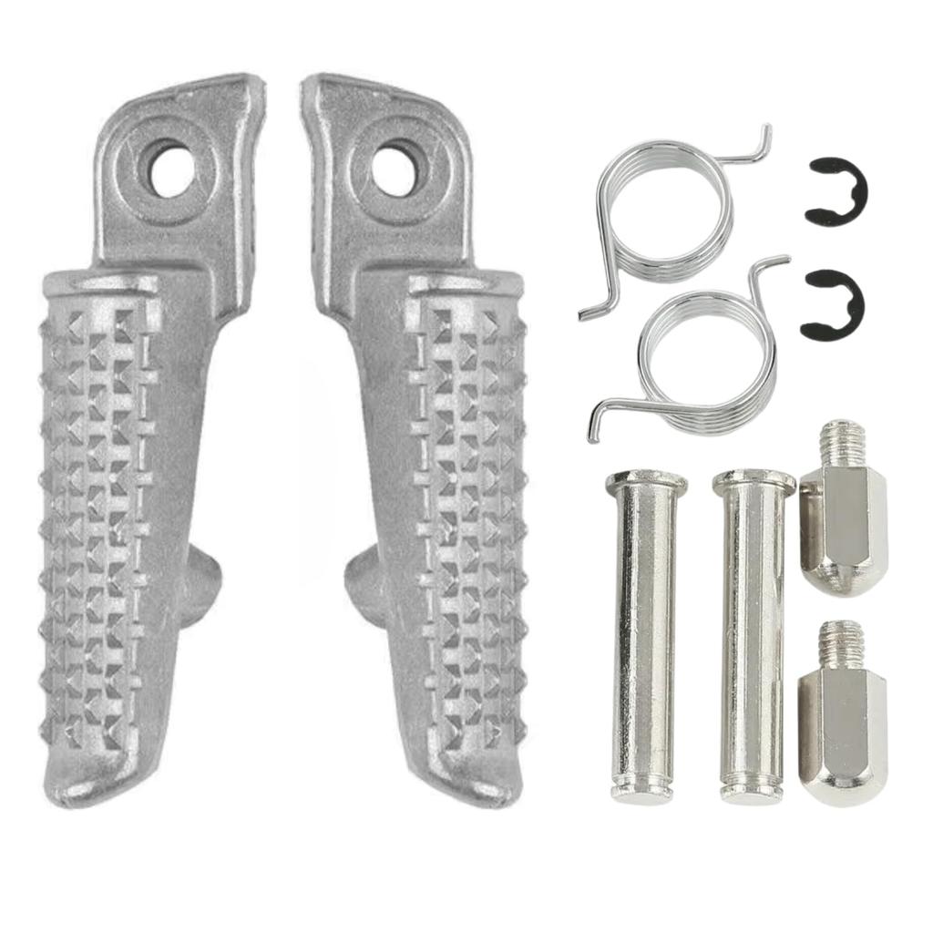 Nanomaru CBR600RR CBR1000RR Motorcycle Aluminum Front Foot Pegs Step Bar Footrest Pedal Aftermarket Lightweight