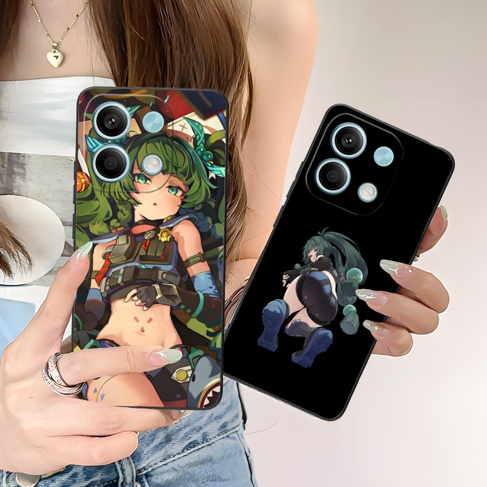 Zenless Zone Zero QingYi Phone Case for POCO F7 F6 F5 F4 F3 F2 Pro GT C75 C71 C65 C61 C40 Pro Ultra Colorful Printing Cover