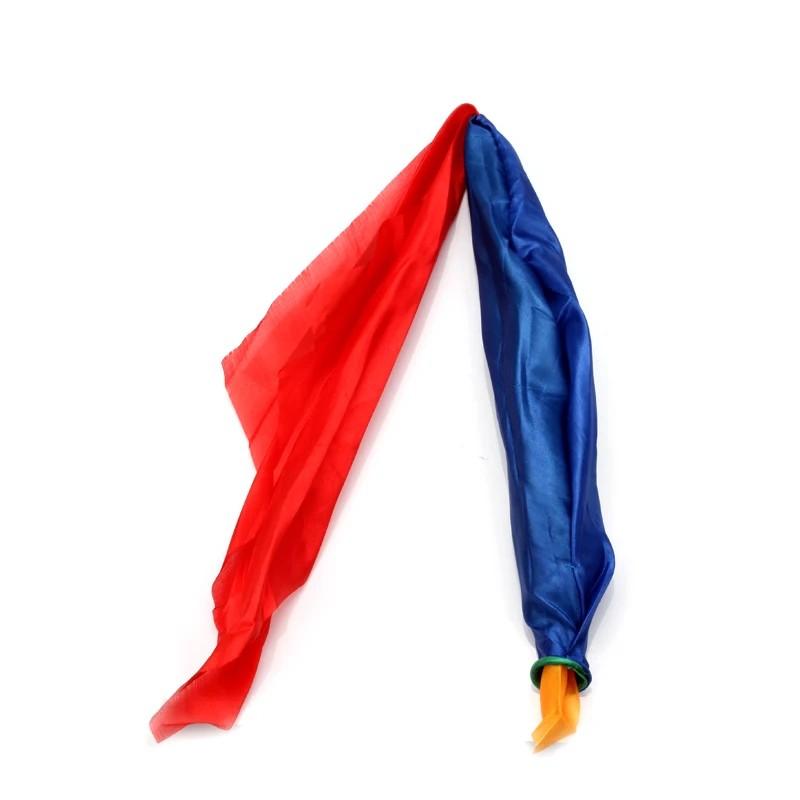 Color Changing Linked Silk Magic Trick Change Hue Scarf Ideal for Plaything Funny Joke Props Tools Close-up Performance Children
