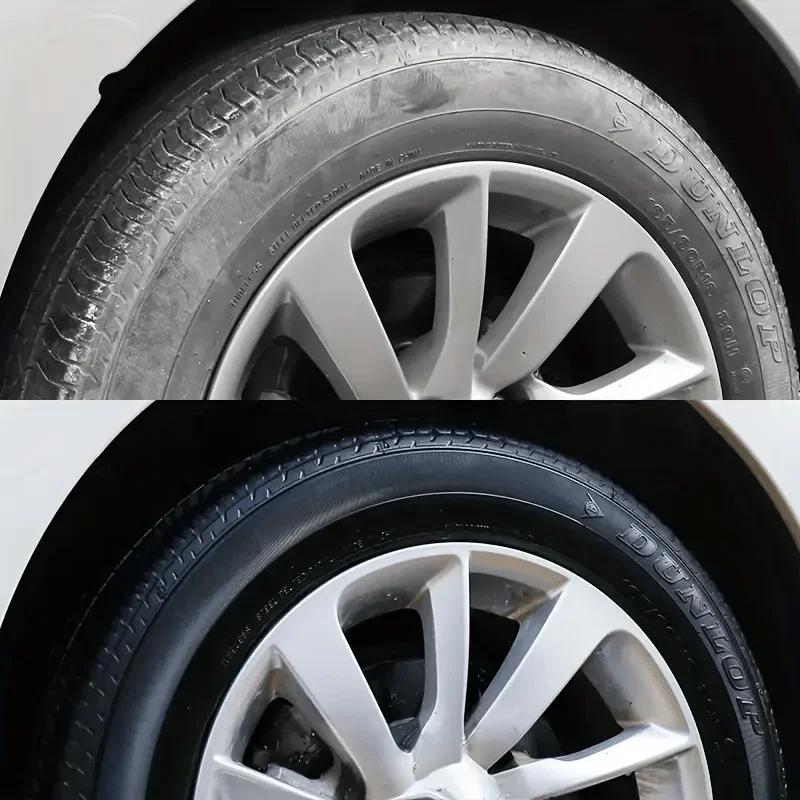 Black Coating Paste for Plastic and Rubber Repair -General Motors Tire Interior Repair wax,Multi-purpose Car Care,lasting Polish