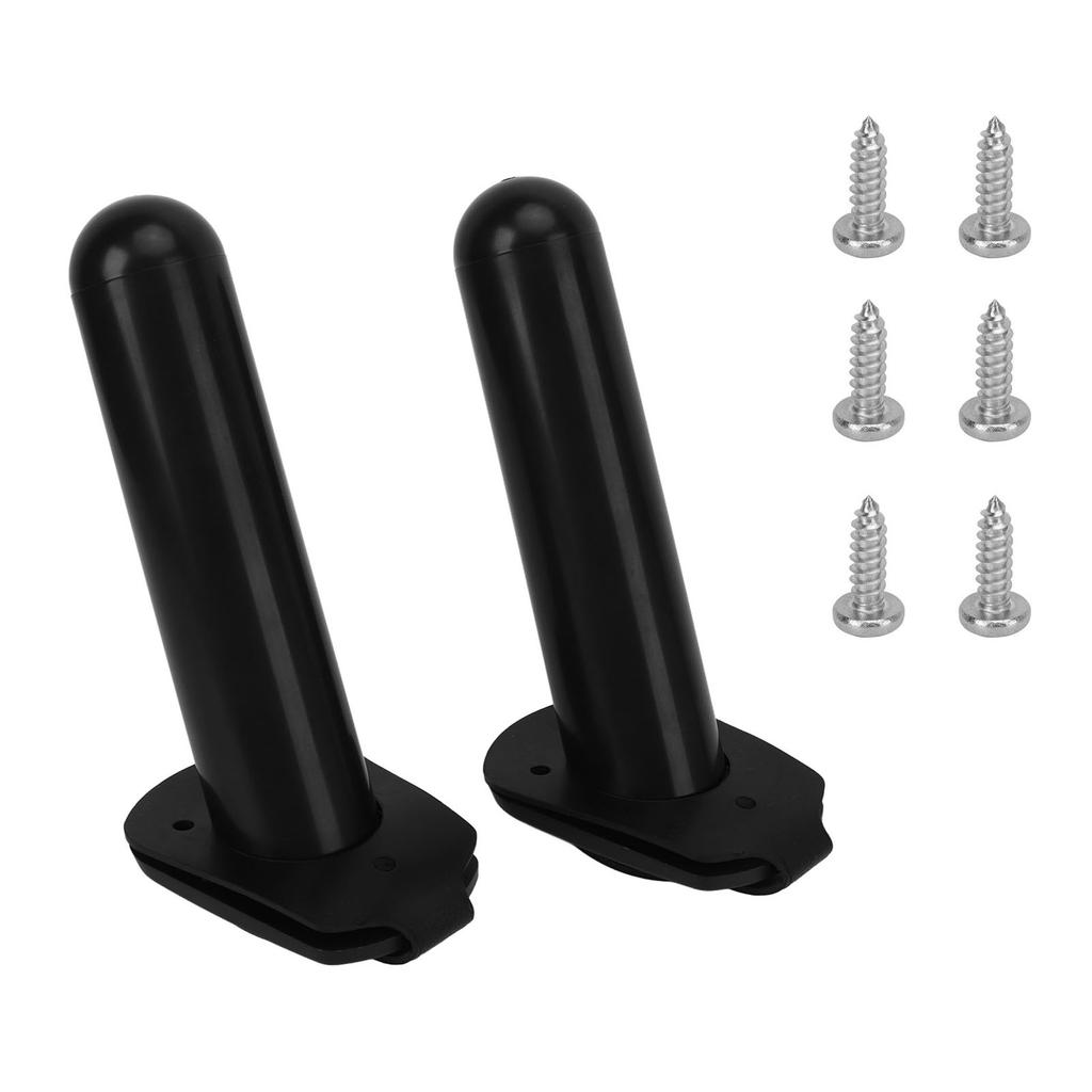 1 Pair Kayak Flush Recessed Fishing Bracket with Cover Flush Mount Fishing Pole Holder for Boat Canoe