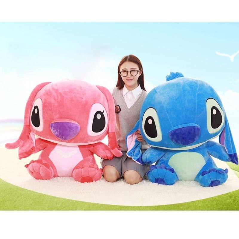 Adorable Large Stitch Plush Toy Authentic Disney Stuffed Animal Doll 45cm 55cm 80cm