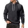 Men's Colorblock Sweatshirt Hoodie Men's Sports Large Size Casual Sweatshirt