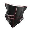 Compatible with Ninja Ninja and EX400 Front PC Glass Front Wind Deflector Front Body Mount Rain Motorcycle Custom Parts 400, 250, Models Windshield,