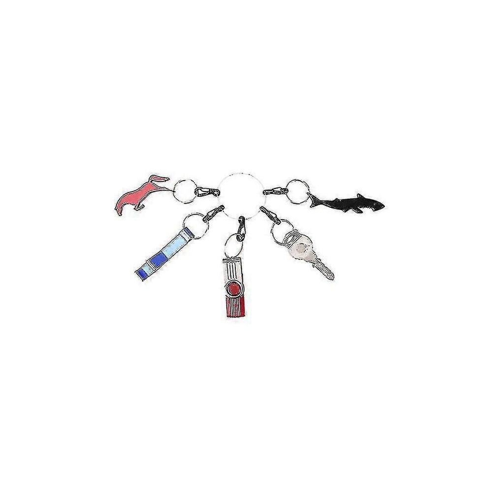2.5 Cm Mini Aluminum Carabiner Clip Tiny Carabiners Set Spring Snap Keyring Hook For Camping Traveling Hiking Keychains Outdoorblack10pcs