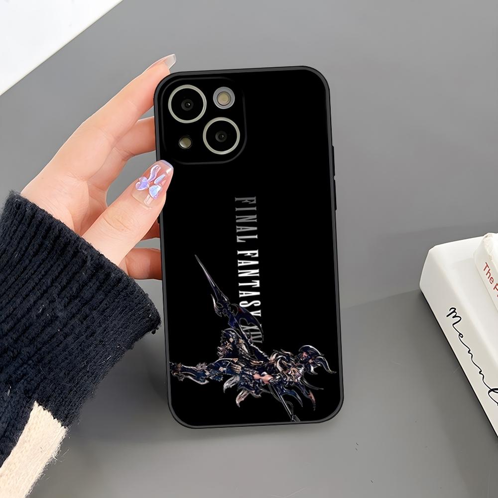 Final Fantasy Phone Case For Iphone 16 Plus 15 14 Pro Max 13 Mini 11 12 Xr X Xs 6 7 8 SE Plus Back Cover