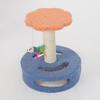 Compact Cat Tree with Sisal Scratching Post, Bed, and Scratch Board for Small Spaces - Ideal for Kittens and Adult Cats