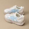 Dad shoes autumn new breathable mesh shoes thick sole soft sole sports casual running shoes