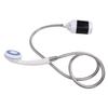 Ensemble de douche de camping portable Pompe de douche rechargeable par USB avec pommeau de douche à 3 modes Tuyau de 147 cm pour pique-nique, camping-car, voyage, animaux de compagnie