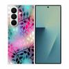 Etui Na Samsung Galaxy Fold 7 Etui Fajne Kosmiczne Zwierzęta Przezroczyste Twarde Etui Na Telefon Na Galaxy Z Fold7 5G 2025 Tylna Pokrywa Z fold7 Capa