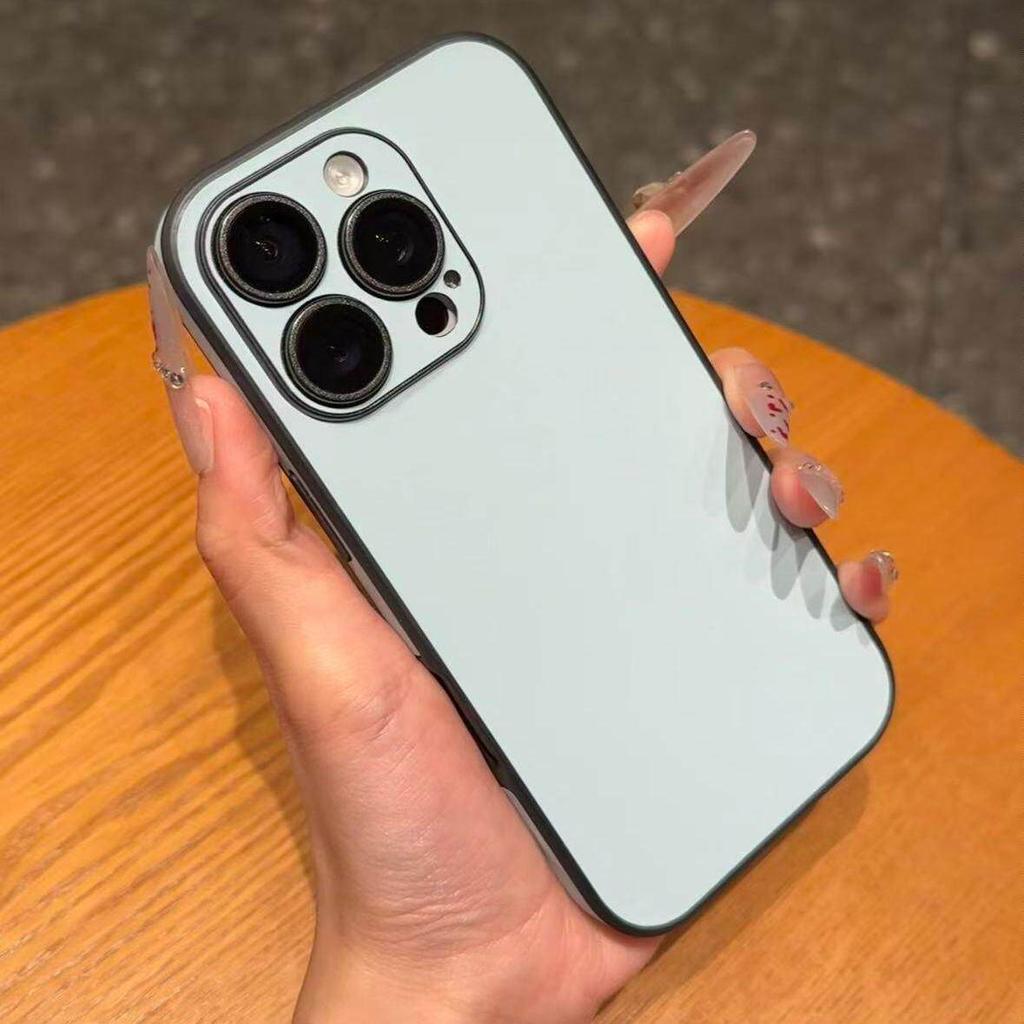 Simple Dopamine Solid Color Sticker for Apple Promax Mobile Phone Case Internet Celebrity Super Fire/men and Women